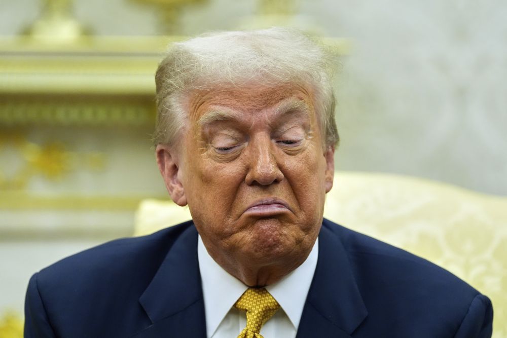 The Justice Department says the review turned up no "client list" or evidence linking President Trump to criminal activity,