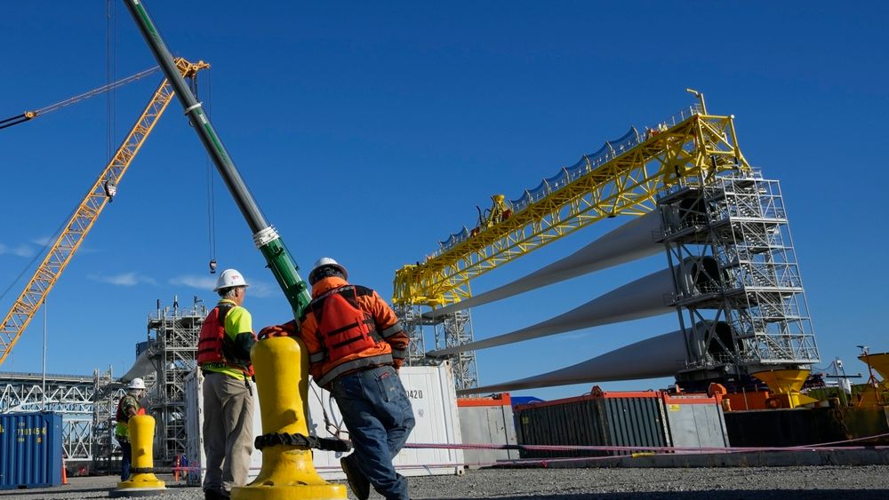 The Revolution Wind farm was slated to start sending power to homes and businesses in Rhode Island and Connecticut starting next year.