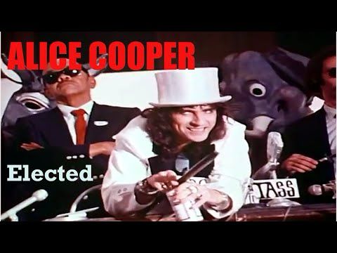#alicecooper " #elected  " 1972