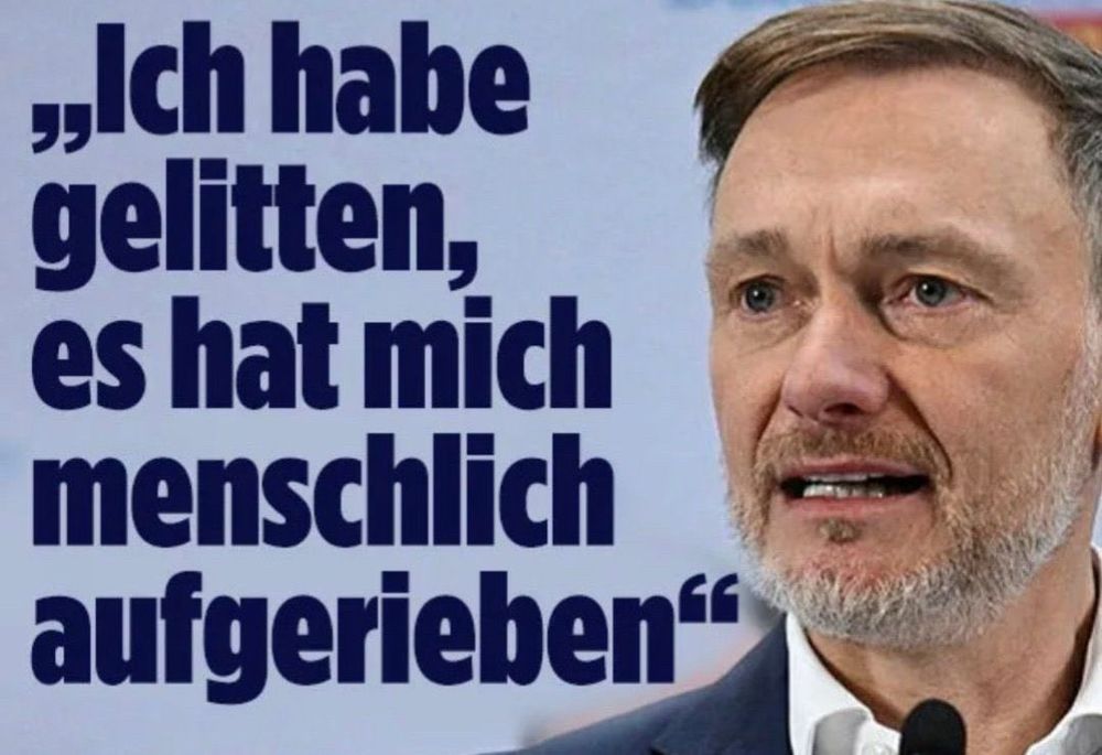 Christian Lindner opfert rum. 