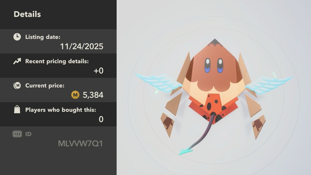 another My Machine creation in Kirby Air Riders, featuring a caveman-like character