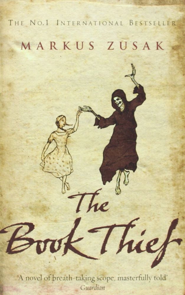 Book Cover, "The Book Thief" by Markus Zusak