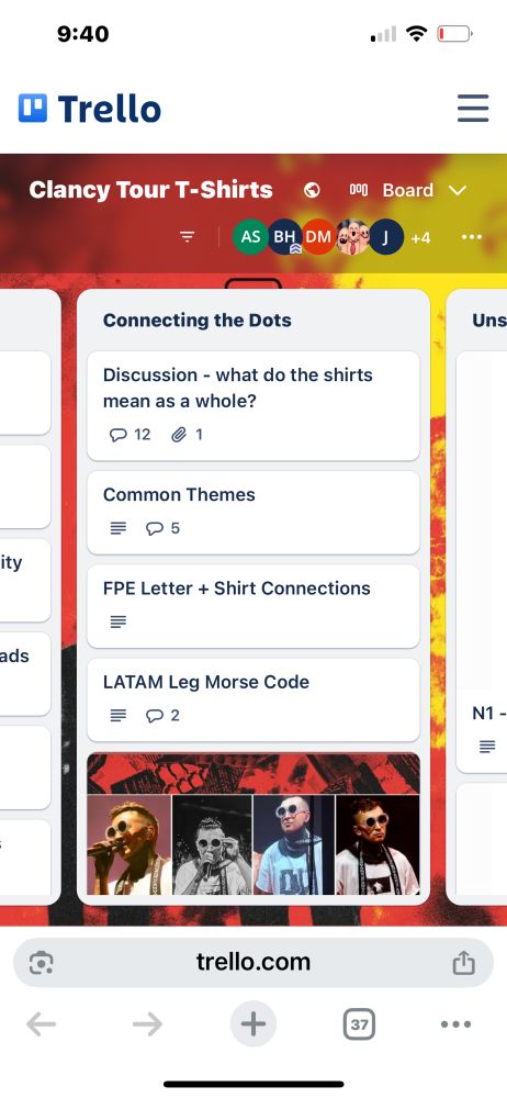 trello board screenshot 2 