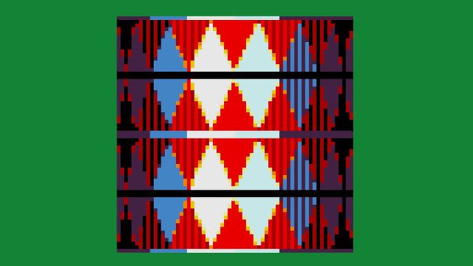 A sprite of a red barrel with a white diamond pattern