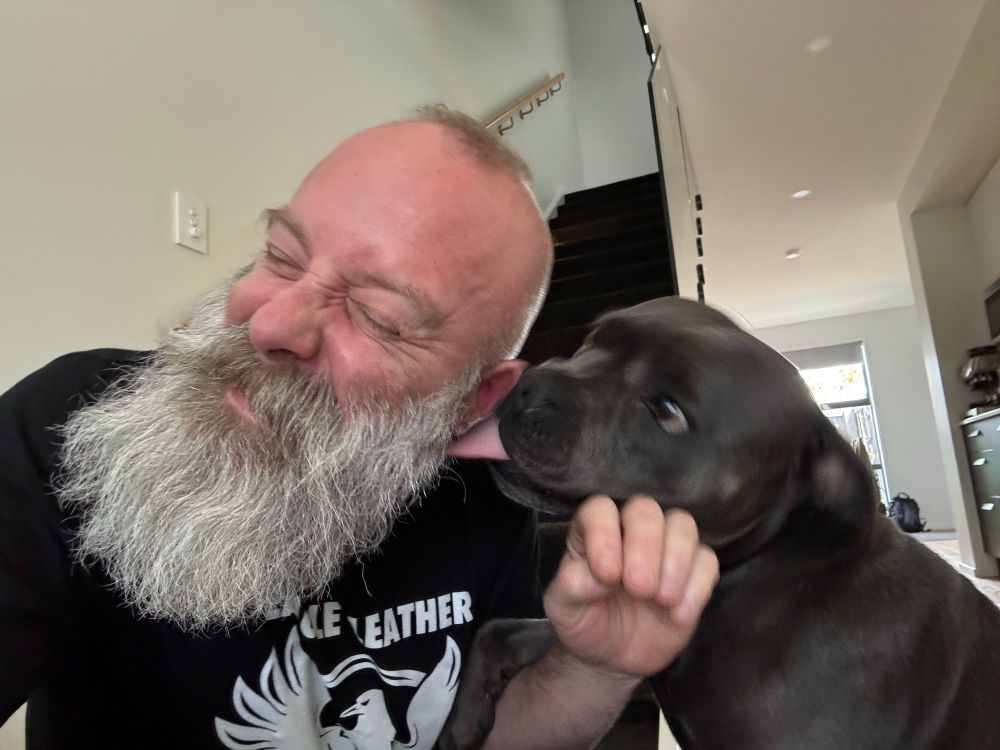 She seems happy to see me