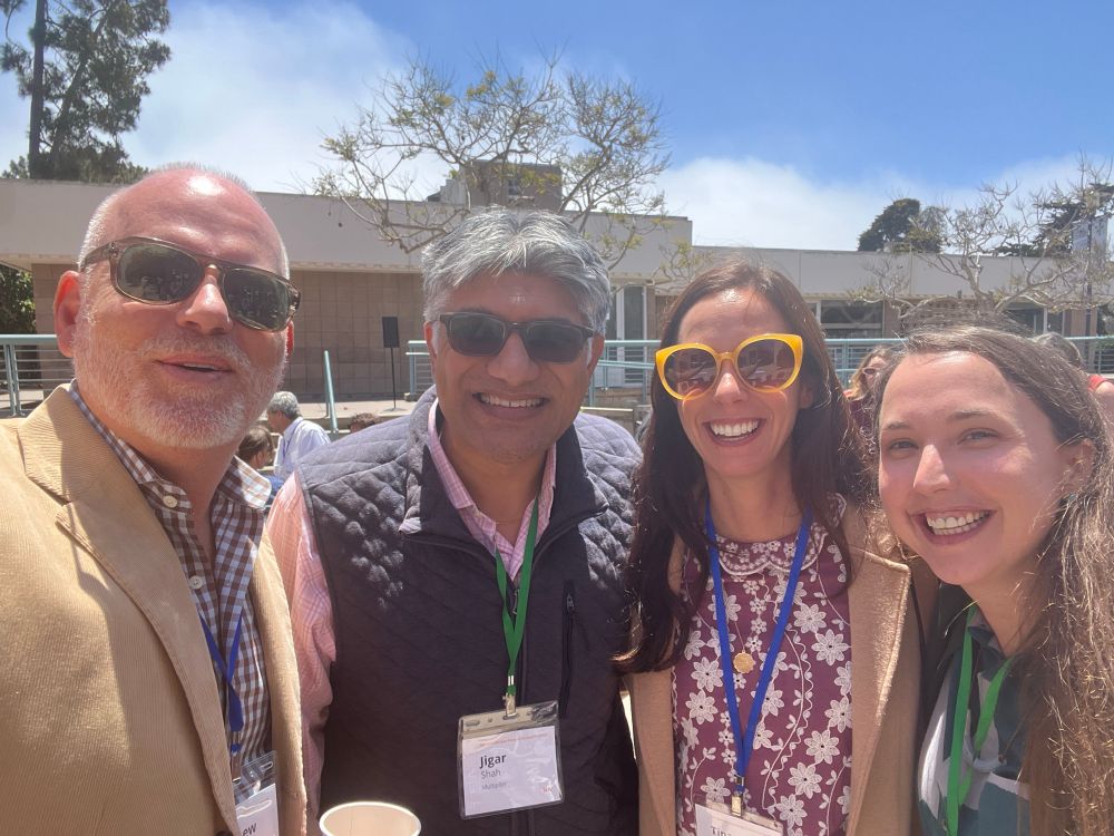 Jigar Shah, Tina Brown, Leah Stokes, Matthew Stotts at The Santa Barbara Energy & Resilience Summit 2025