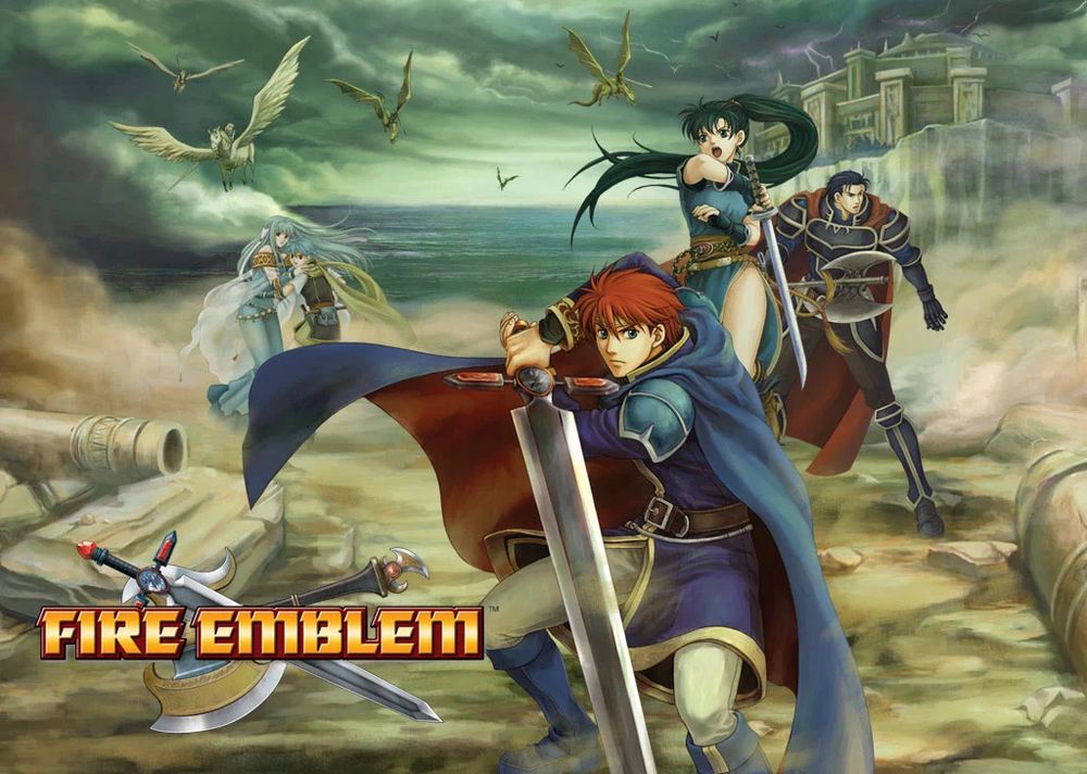 Fire Emblem for the Gameboy Advance, also known as Fire Emblem: Blazing Blade.