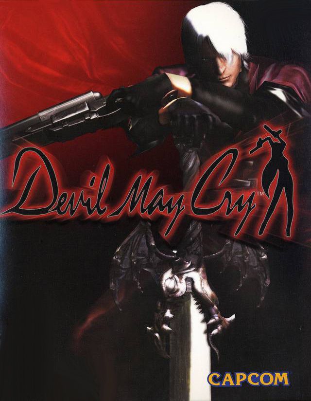 Covert Art for Devil May Cry on the Playstation 2.