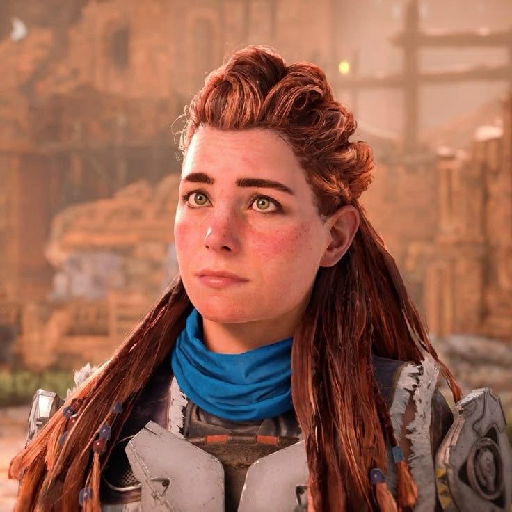 Aloy from (Video game series: Horizon Zero Dawn/ Forbidden west)