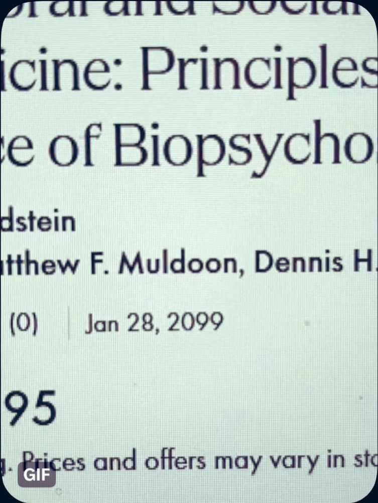 Screenshot of a medical textbook that is slated for release in January 28, 2099