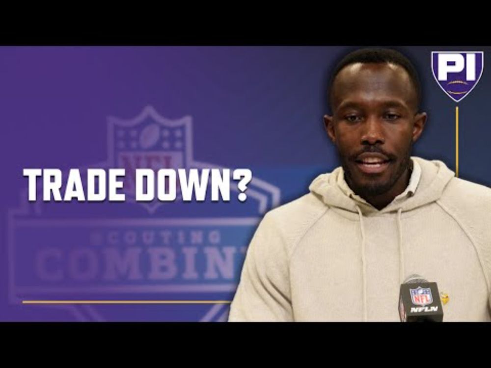 NFL analyst Sam Bruchhaus wants the Vikings to trade down in the draft