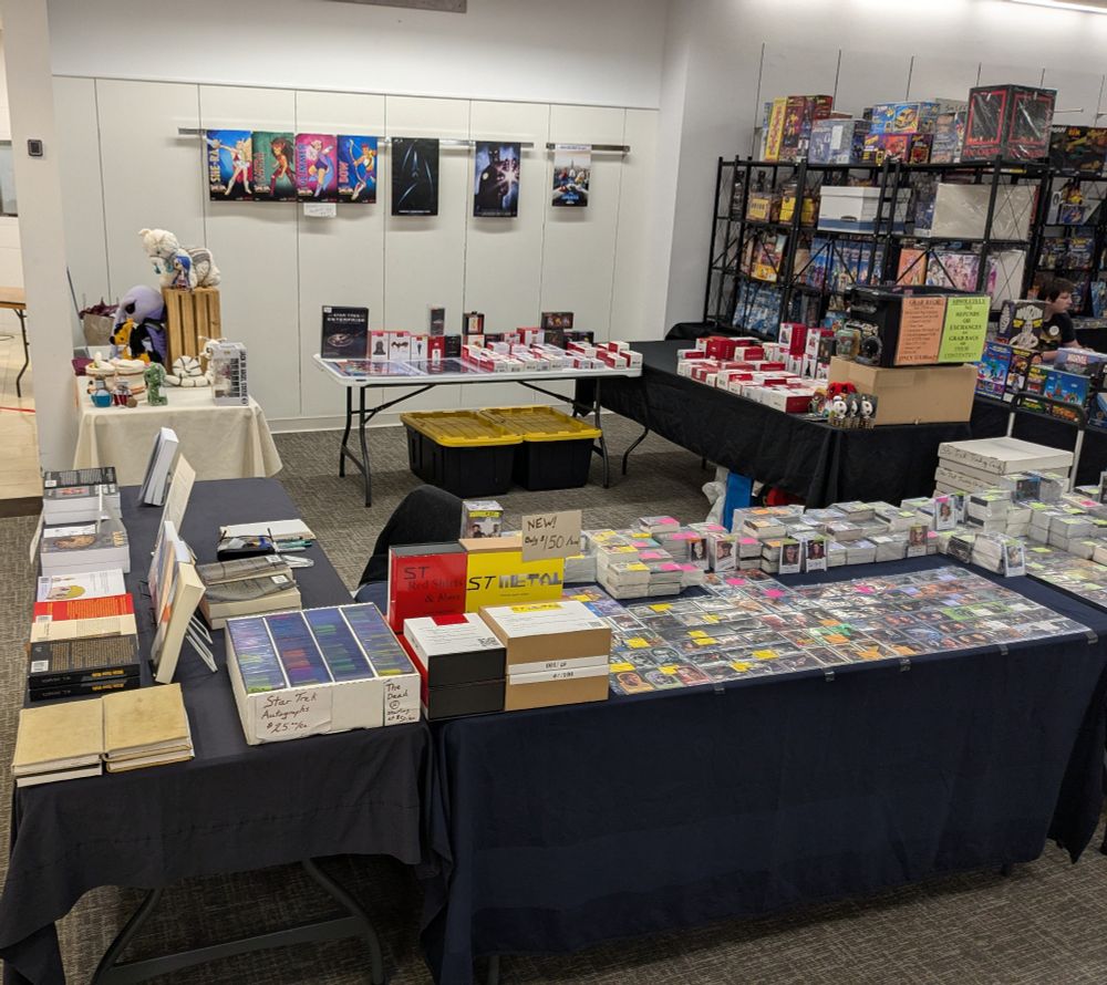 My set up at Twin Tiers Comic Con
