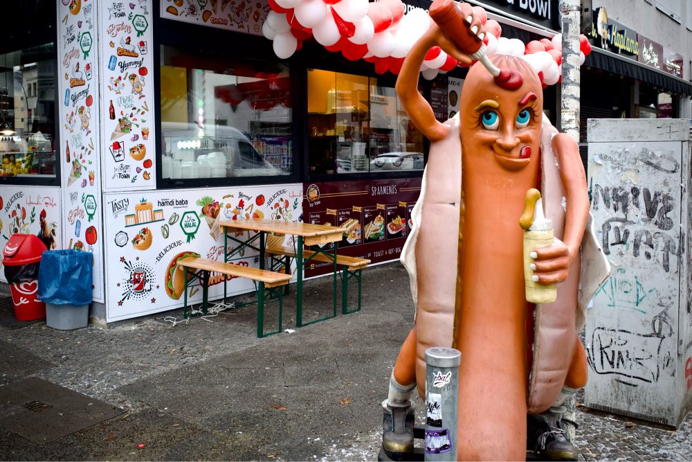 Hungrig die Straße, viele Optionen, die Frage bleibt was drauf