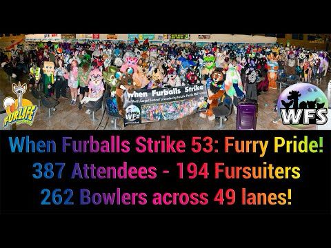 When Furballs Strike 53 Furry Pride - FurLife Furbowl at Kenmore Lanes