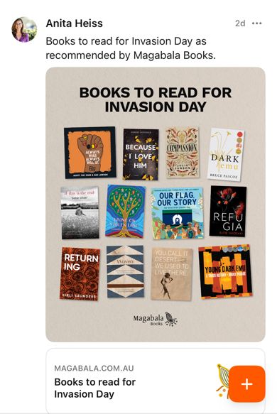 Books to read for Invasion Day 