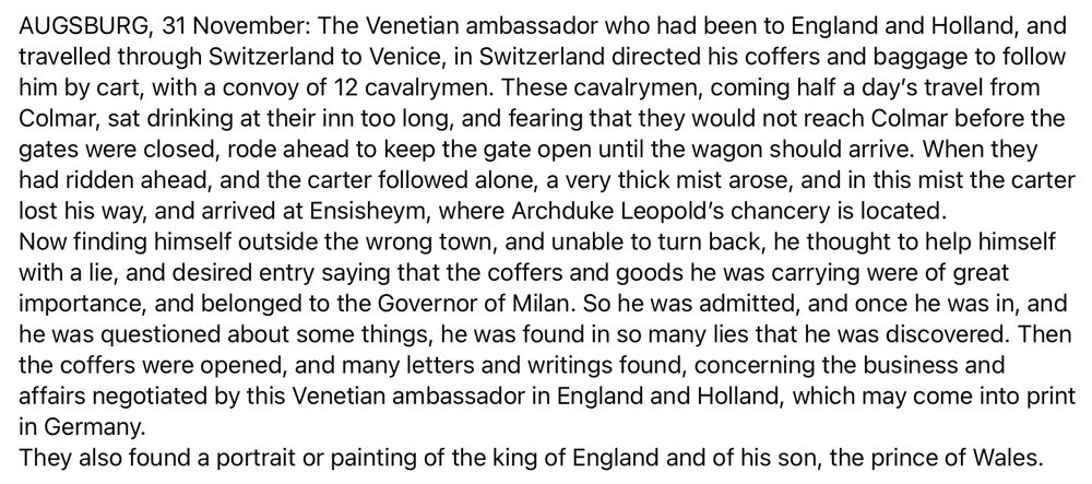 News from Augsburg in Nieuwe Tijdinghen 1624 issue 114