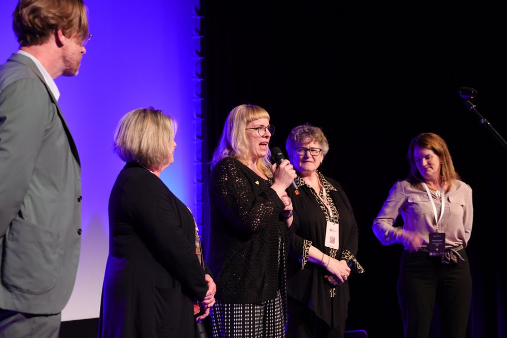 The WABF award is presented posthumously to professor Peter Smith.