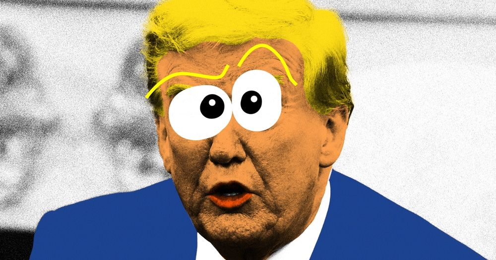 The president has made a string of similar baffling slip-ups at the White House.
