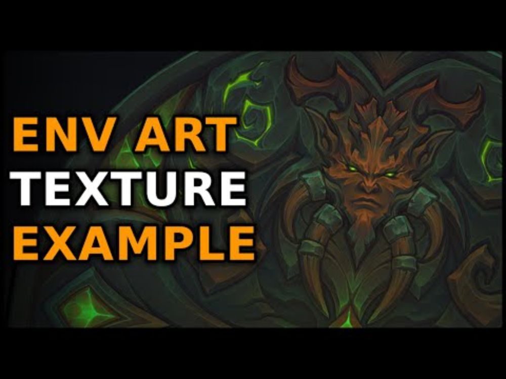 Why Does World of Warcraft's Texture Maps Look Like This?
