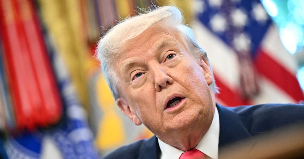 The president interrupted his stream of threats to a political opponent to comment on a TV presenter’s hairstyle.