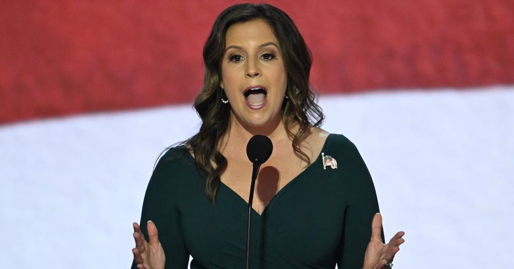 Elise Stefanik Gets Heckled By Protesters in Home District