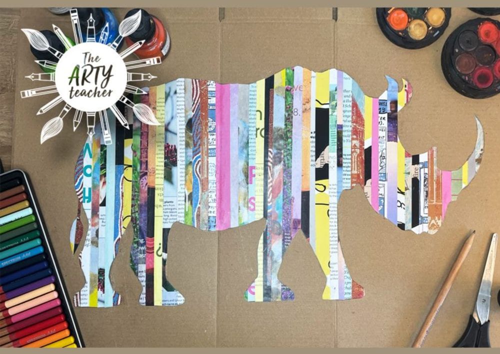 Endangered Animals Collage - The Arty Teacher