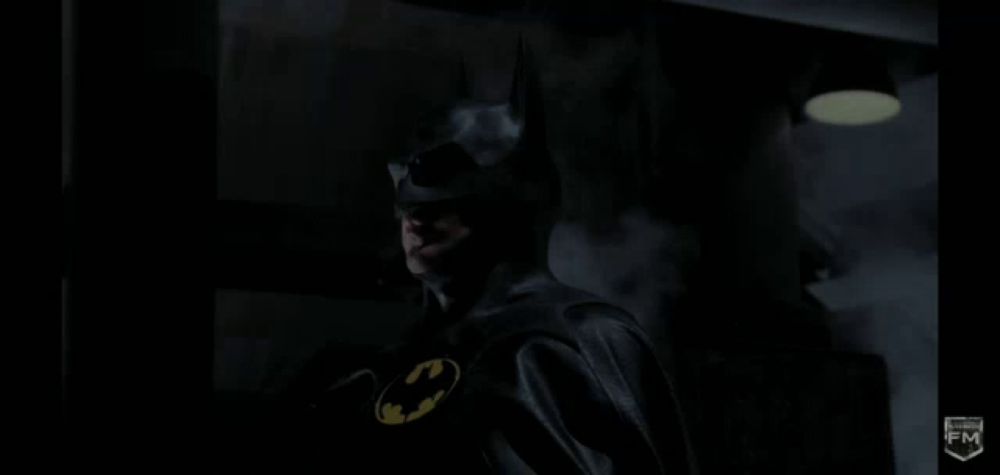 Batman Neck GIF