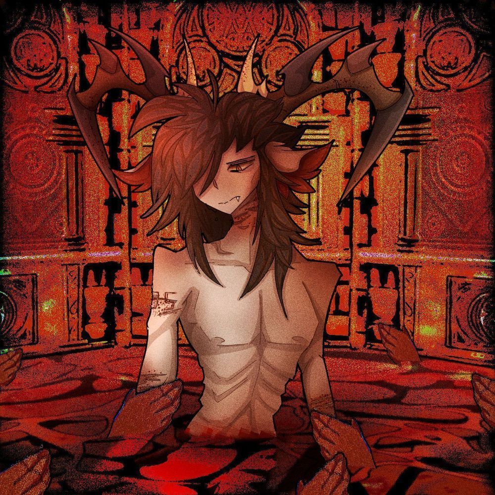 A bit darker vibes—Ferid embodies the sin of gluttony, yet his body is always starving, constantly searching for food. It’s more interesting that way, rather than portraying gluttony as an overweight sin.