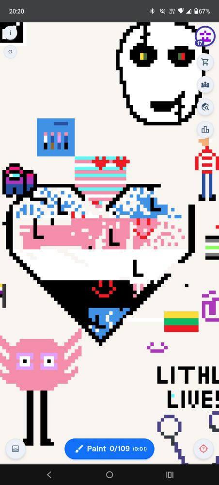 Was a trans flag till losers ruined it