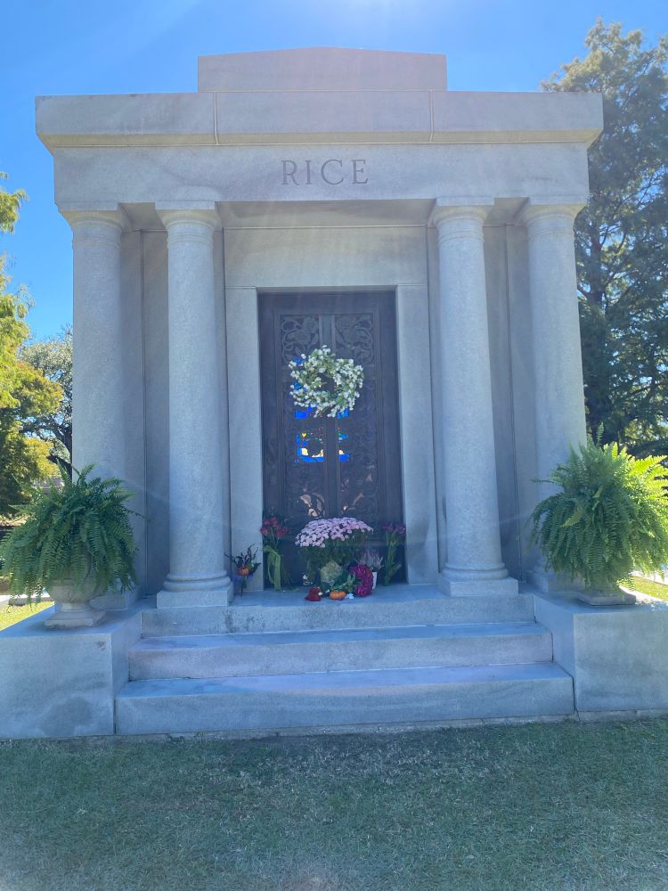 Anne Rice’s tomb