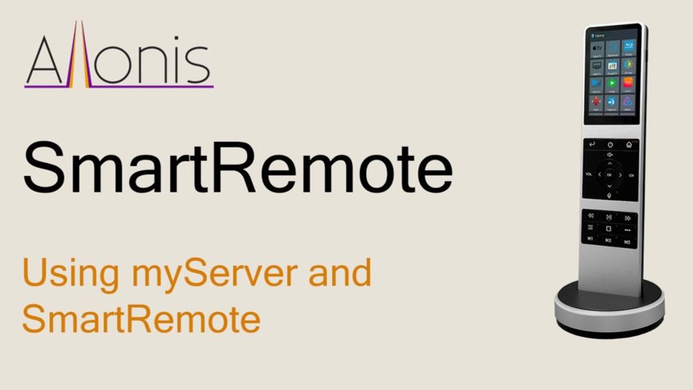 Using myServer and SmartRemote