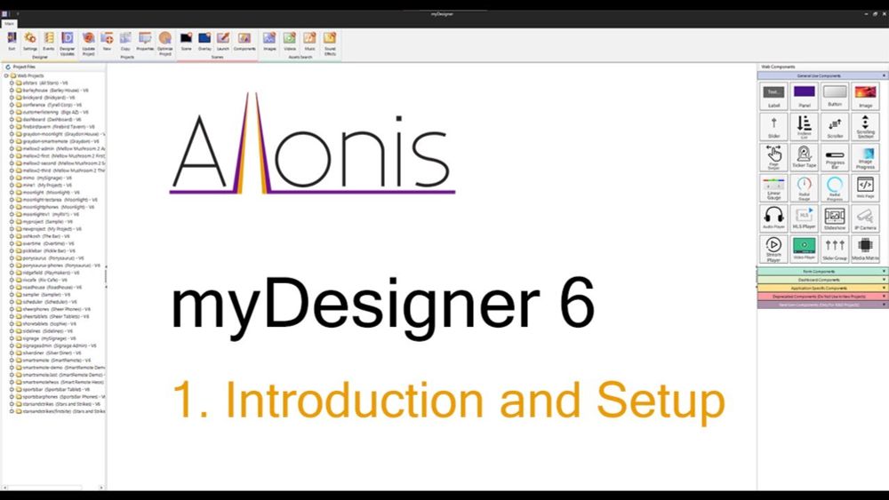 myDesigner 6 - Introduction