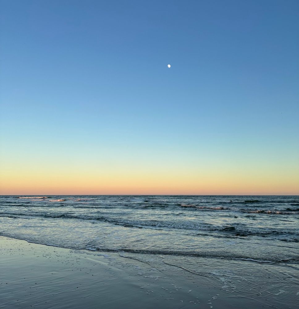 Recent moonrise in Surfside Beach. 
