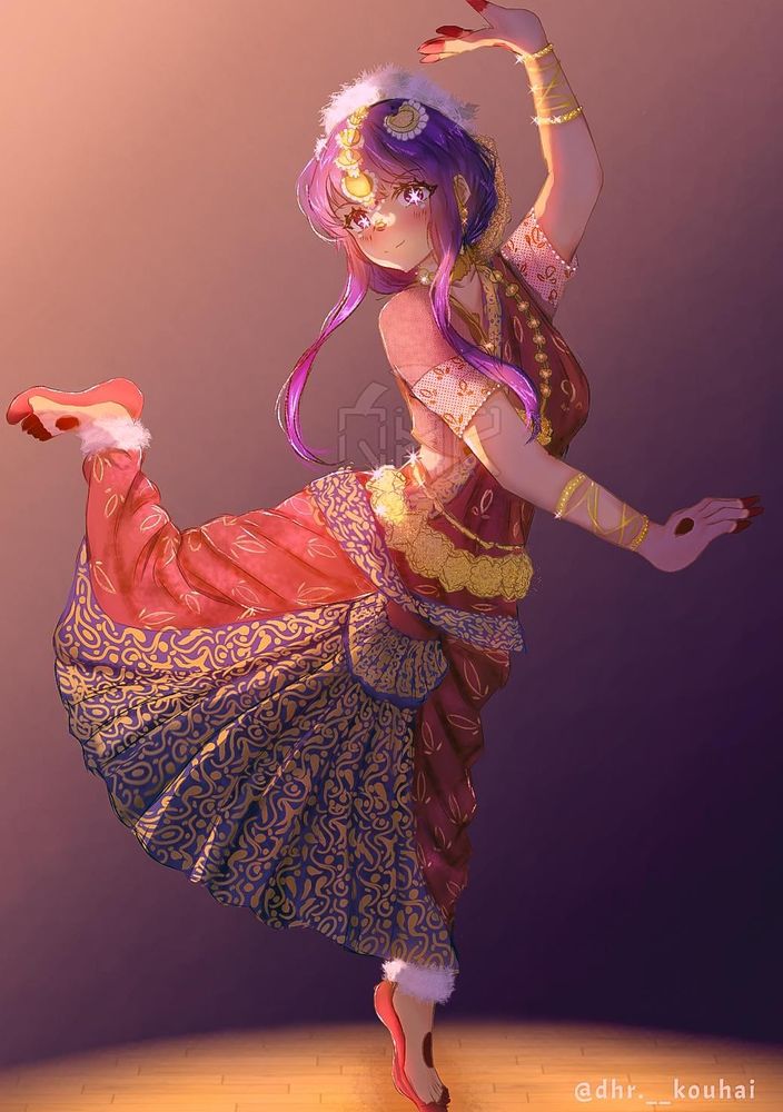 Anime In Indian style