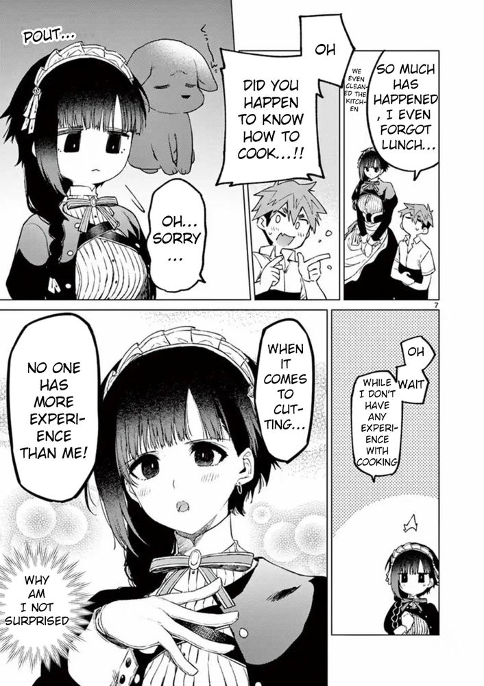 Cooking with a maid