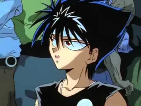 Hiei from Yu Yu Hakusho (black spiky haired anime guy)