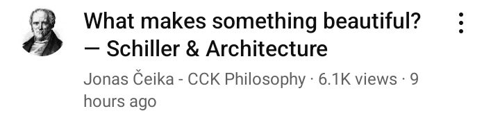 video title, "what makes something beautiful?", by cck, uploaded ~9 hours ago