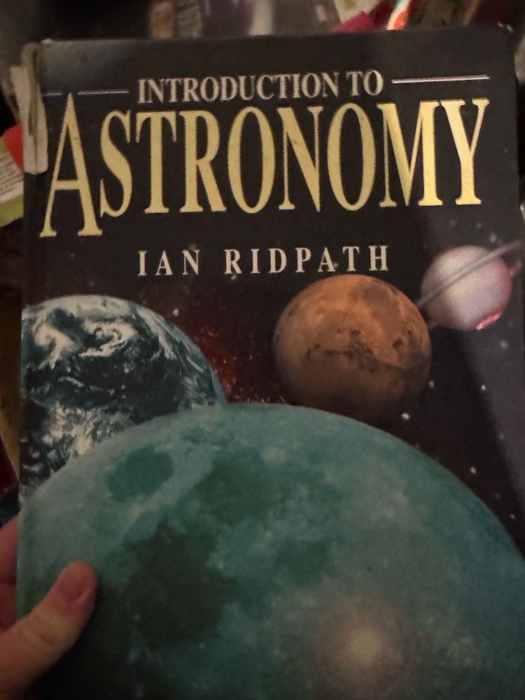 I found the book. Introduction to Astronomy by Ian RIdpath