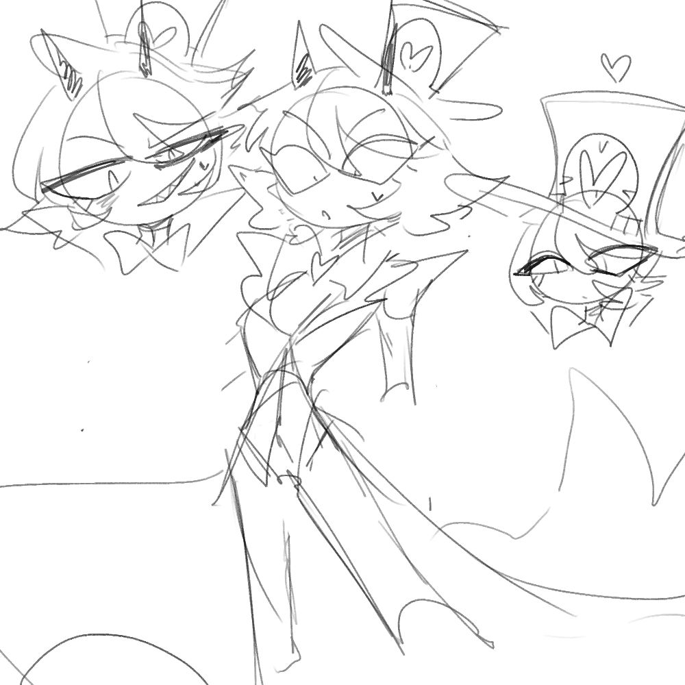 Original Concept art of Piper the hellhare 2