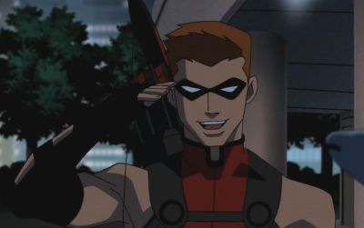 Roy Harper saluting