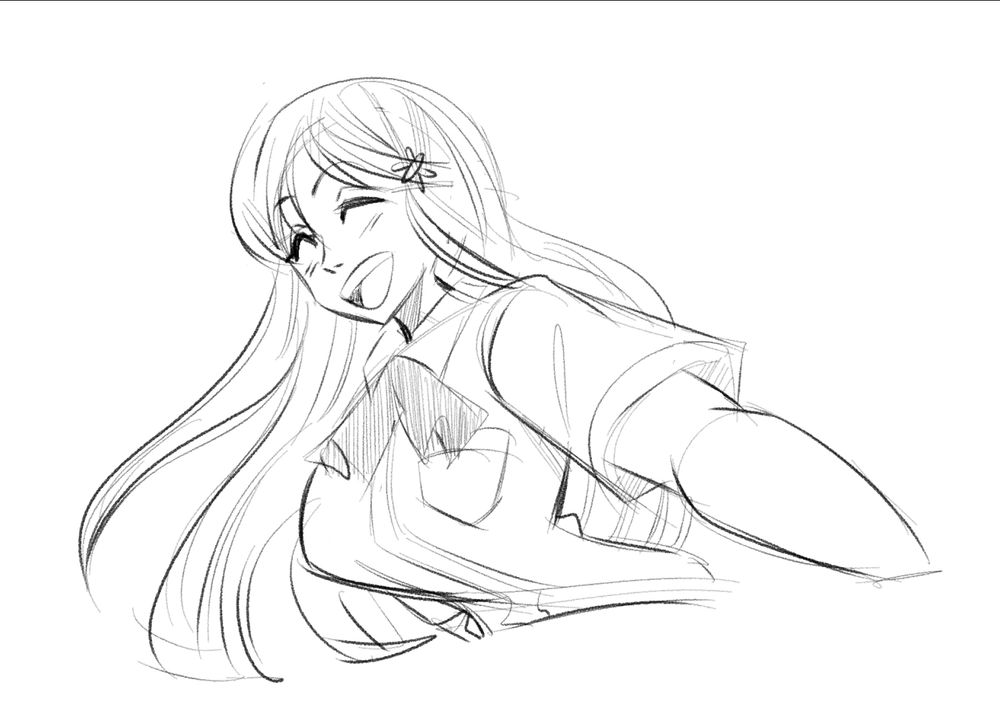 A sketch of Orihime (Bleach)