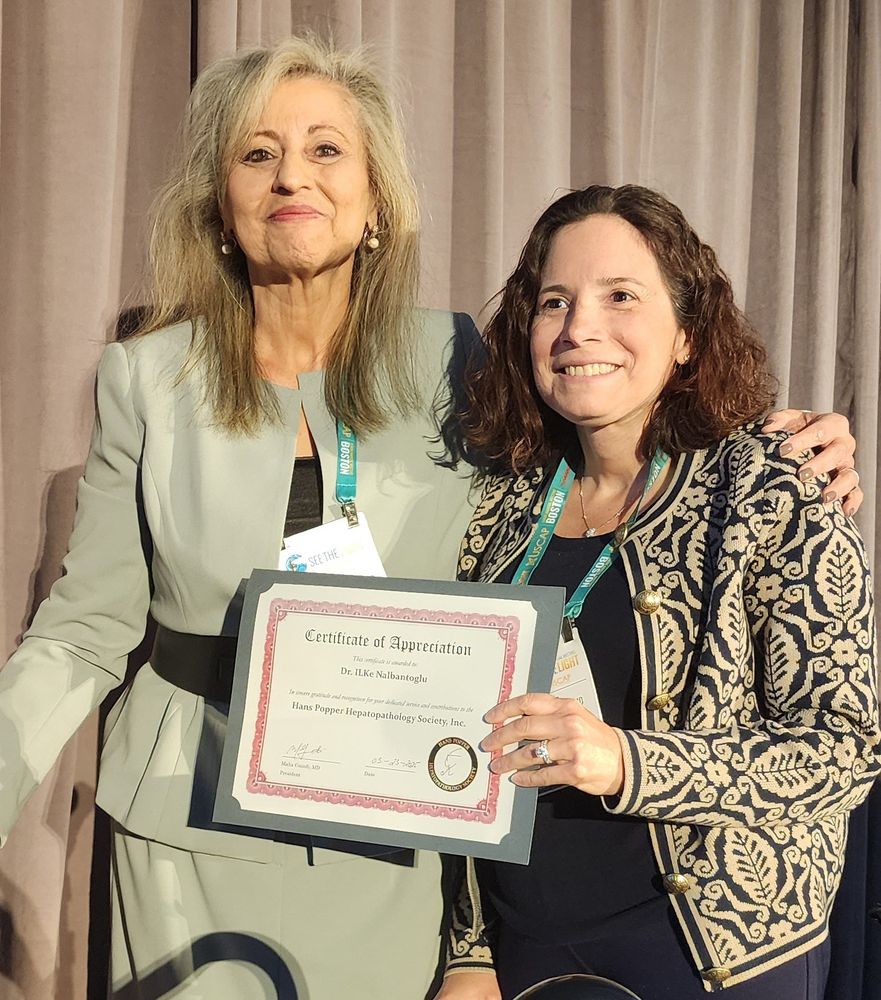 HPHS President Dr Maha Guindi and Survey Committee Chair Dr Ilke Nalbantoglu