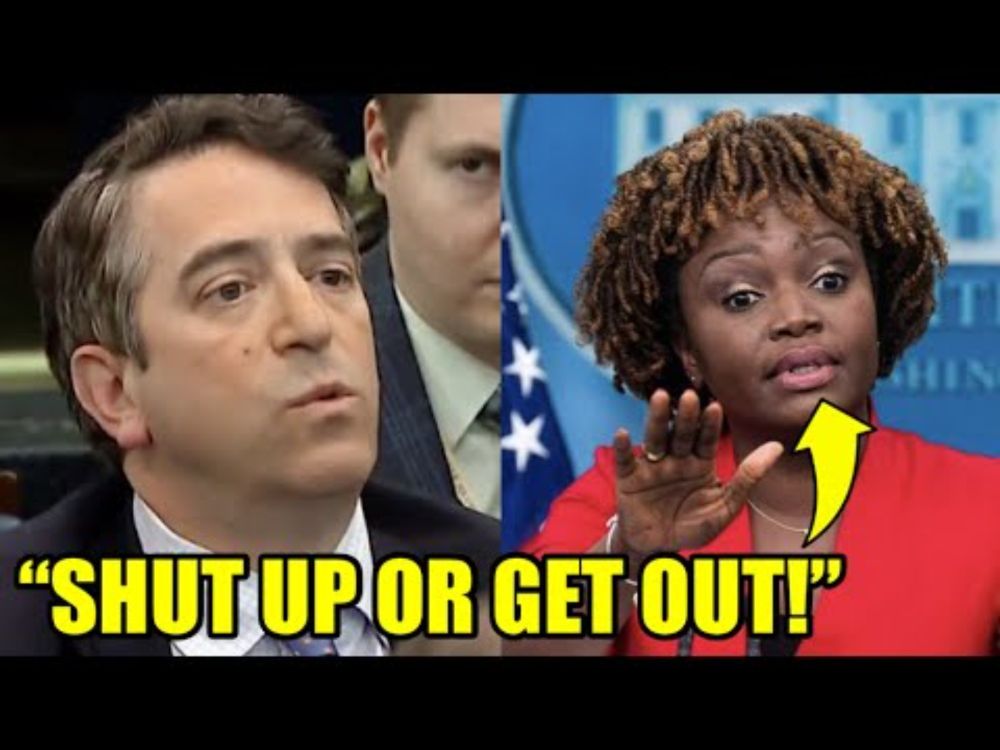 White House Reporters GASP As MAGA Jerk INSULTS Biden