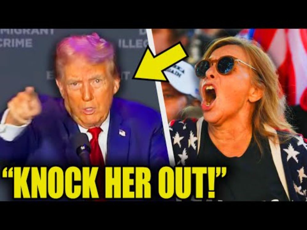 Trump LOSES IT After HECKLER ABRUPTLY Stops His Rally!