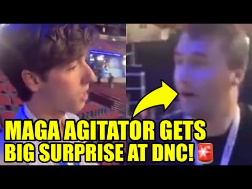 MAGA’s Charlie Kirk Gets OWNED The MOMENT He Enters DNC