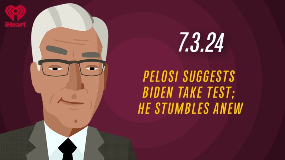 PELOSI SUGGESTS BIDEN TAKE TEST; HE STUMBLES ANEW - 7.3.24 | Countdown with Keith Olbermann