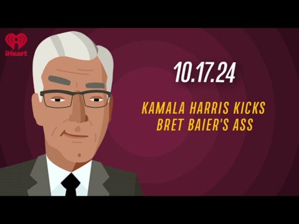 KAMALA HARRIS KICKS BRET BAIER'S ASS - 10.17.24 | Countdown with Keith Olbermann