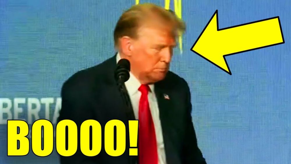 Trump BOOED OFF STAGE in PUBLIC HUMILIATION!