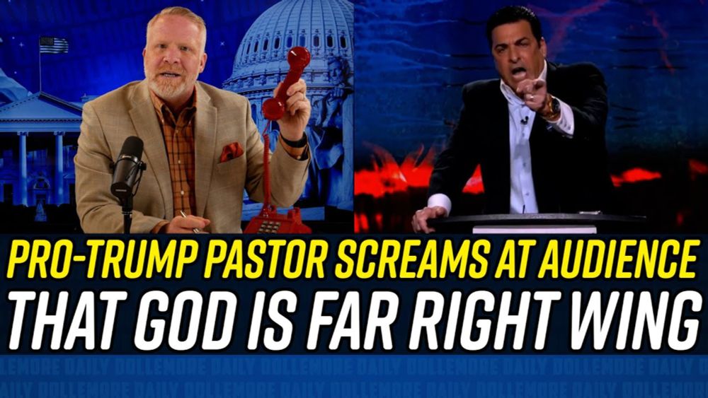 Lunatic Trump-Worshipping 'Prophet' Yells at Congregation - GOD FAR RIGHT WING!!!