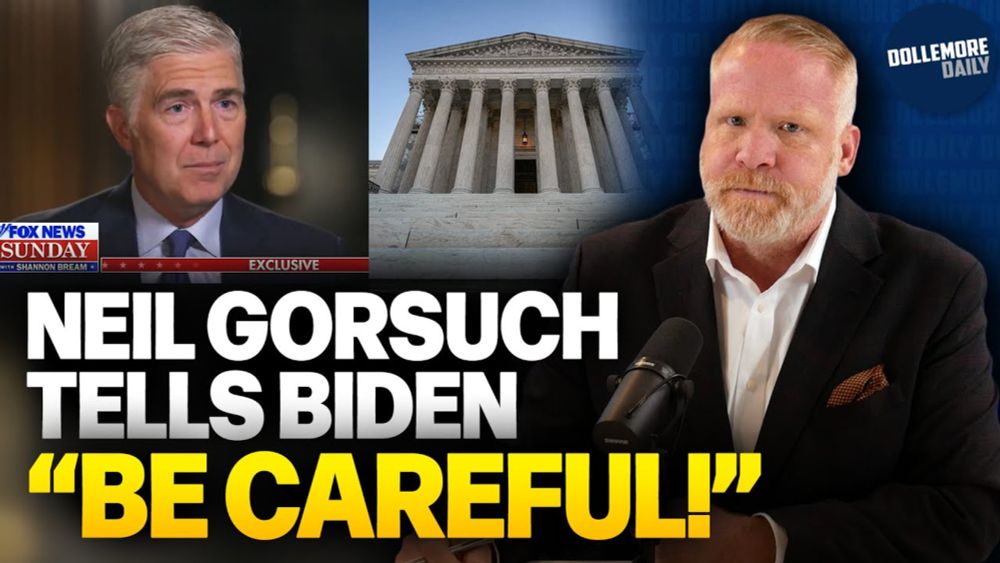 IS THAT A THREAT??? SCOTUS Justice Neil Gorsuch Gives Weird Advice to Joe Biden – "BE CAREFUL!!!"